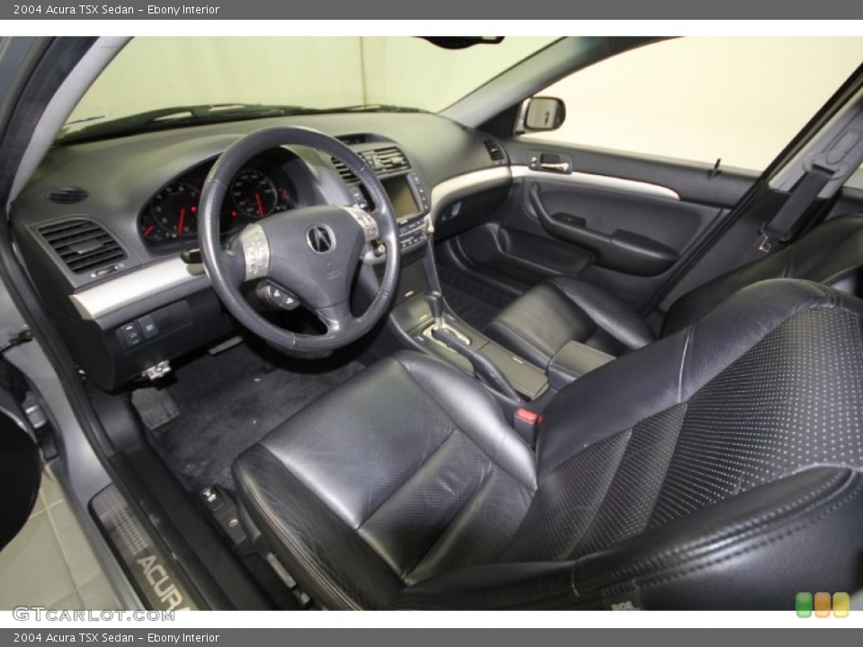 Ebony Interior Photo for the 2004 Acura TSX Sedan #56943158