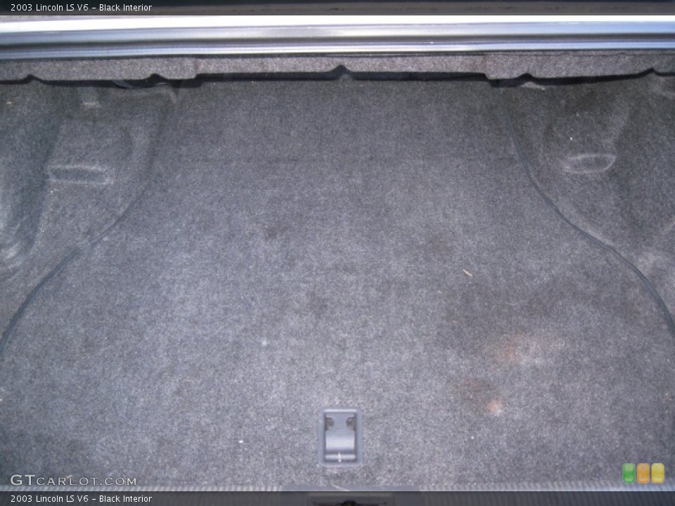 Black Interior Trunk for the 2003 Lincoln LS V6 #56948702