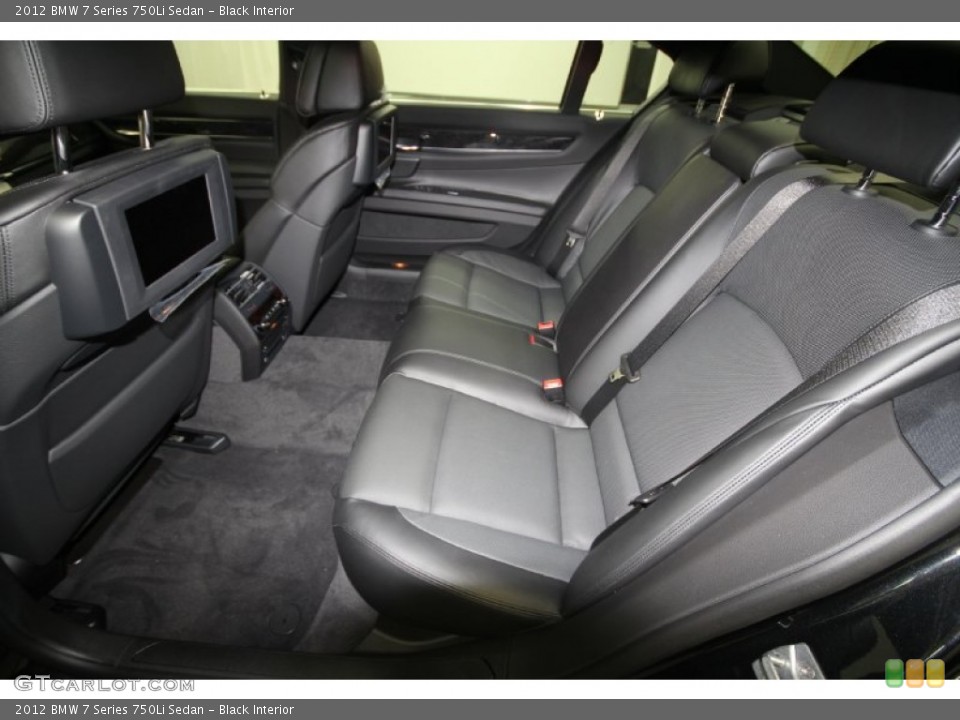 Black Interior Photo for the 2012 BMW 7 Series 750Li Sedan #56949647