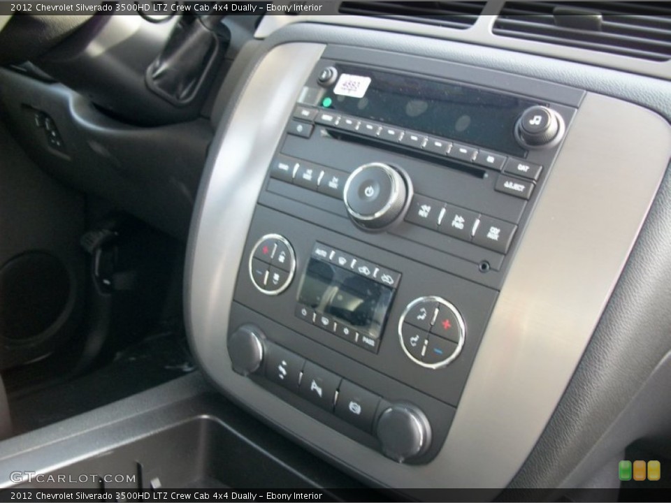 Ebony Interior Controls for the 2012 Chevrolet Silverado 3500HD LTZ Crew Cab 4x4 Dually #56949677