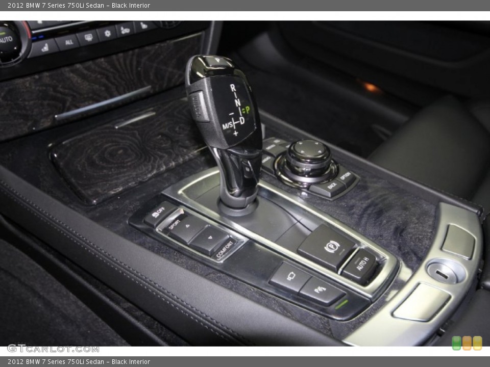 Black Interior Transmission for the 2012 BMW 7 Series 750Li Sedan #56949696
