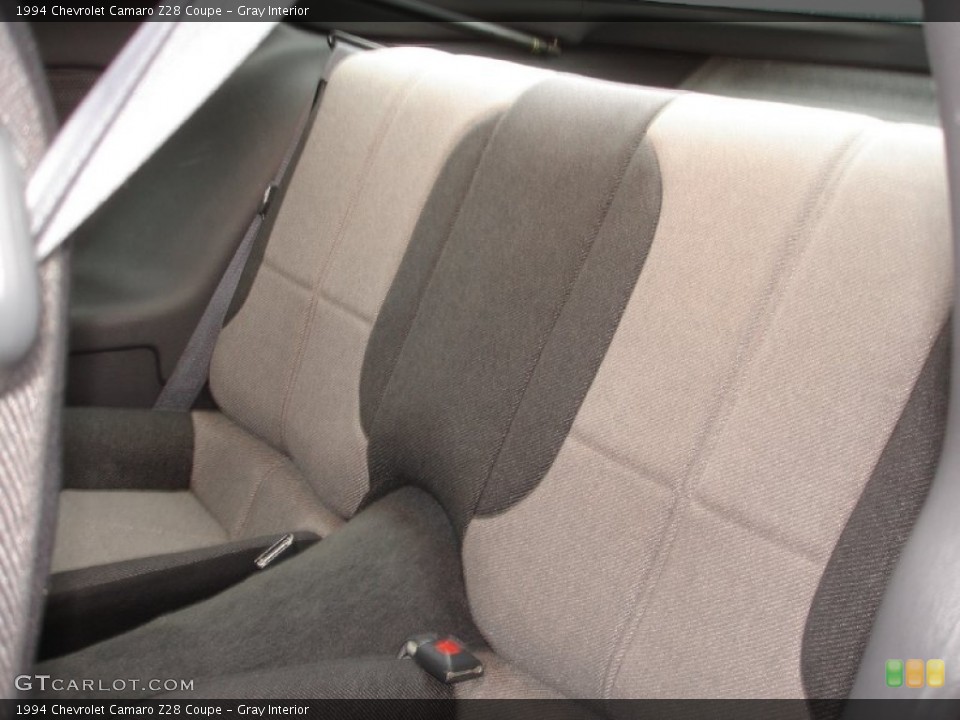 Gray Interior Photo for the 1994 Chevrolet Camaro Z28 Coupe #56951912