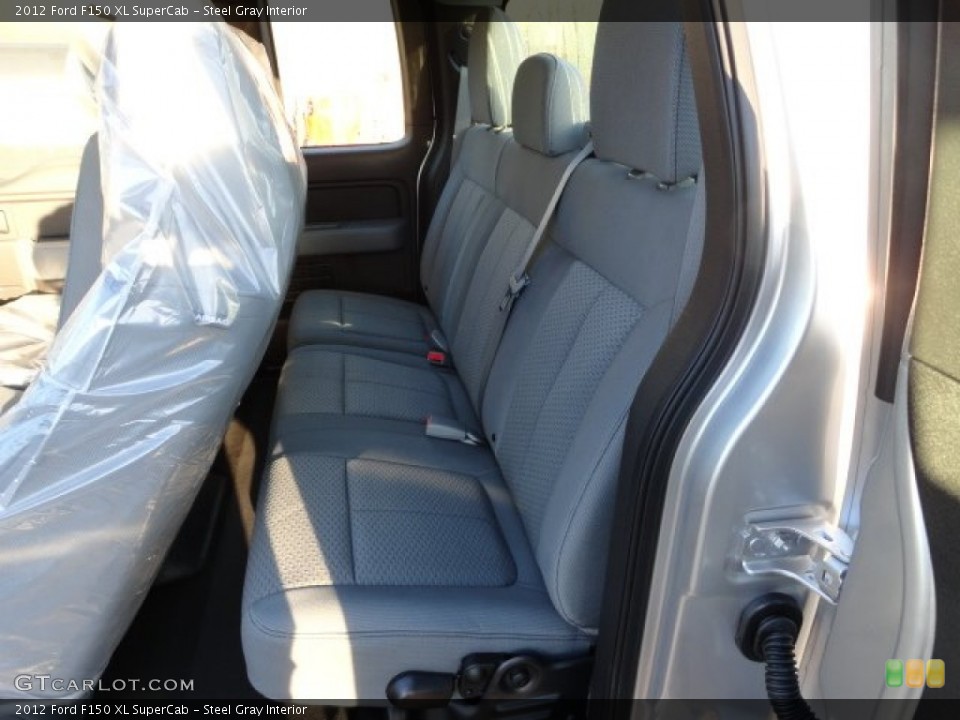 Steel Gray Interior Photo for the 2012 Ford F150 XL SuperCab #56957234