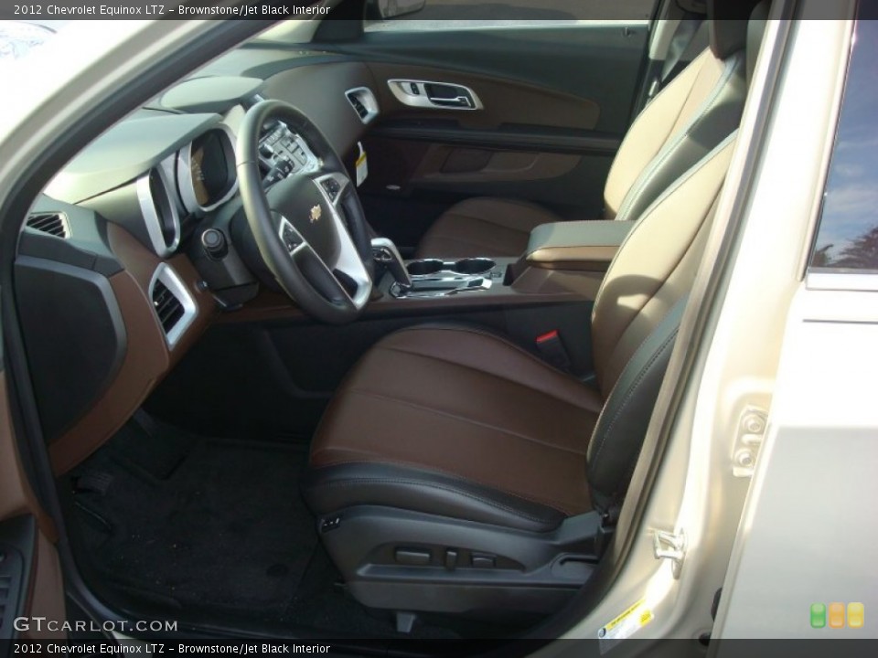 Brownstone/Jet Black Interior Photo for the 2012 Chevrolet Equinox LTZ #56958653