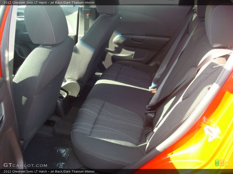 Jet Black/Dark Titanium Interior Photo for the 2012 Chevrolet Sonic LT Hatch #56959325