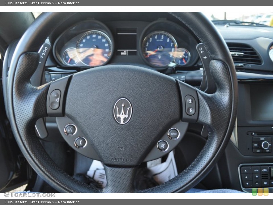 Nero Interior Steering Wheel for the 2009 Maserati GranTurismo S #56960096