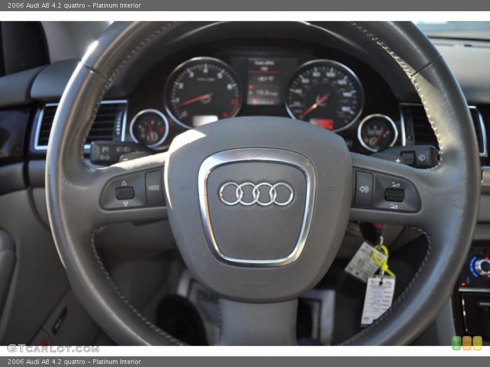 Platinum Interior Steering Wheel for the 2006 Audi A8 4.2 quattro #56960357