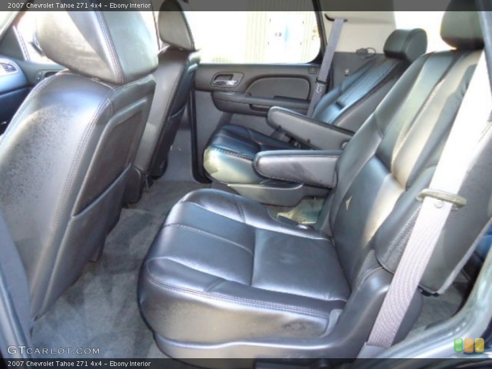 Ebony Interior Photo for the 2007 Chevrolet Tahoe Z71 4x4 #56960972
