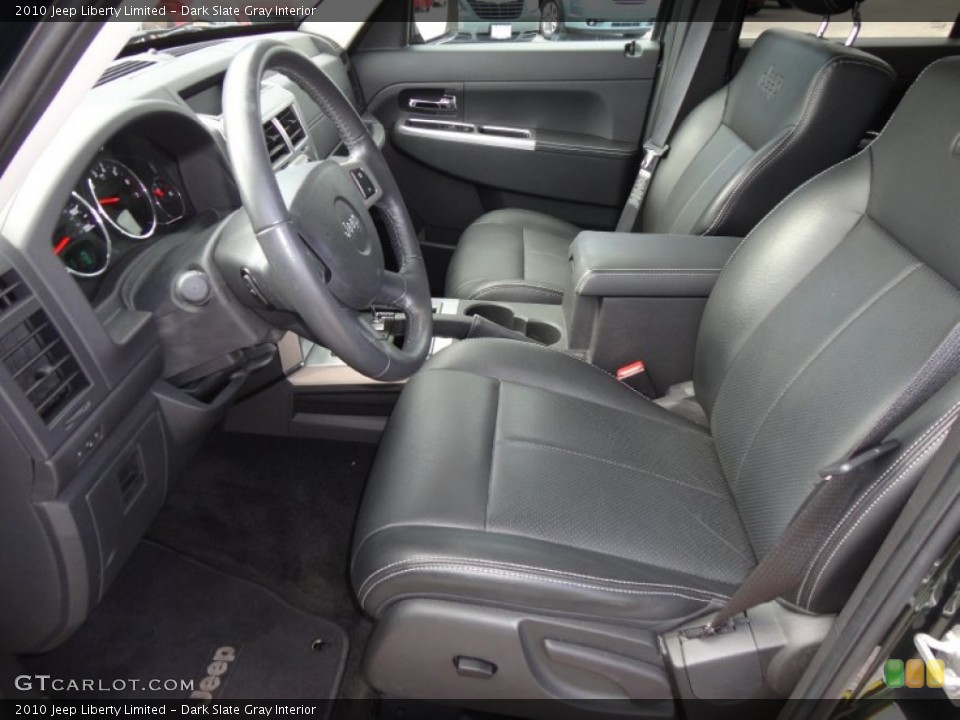 Dark Slate Gray Interior Photo for the 2010 Jeep Liberty Limited #56963194