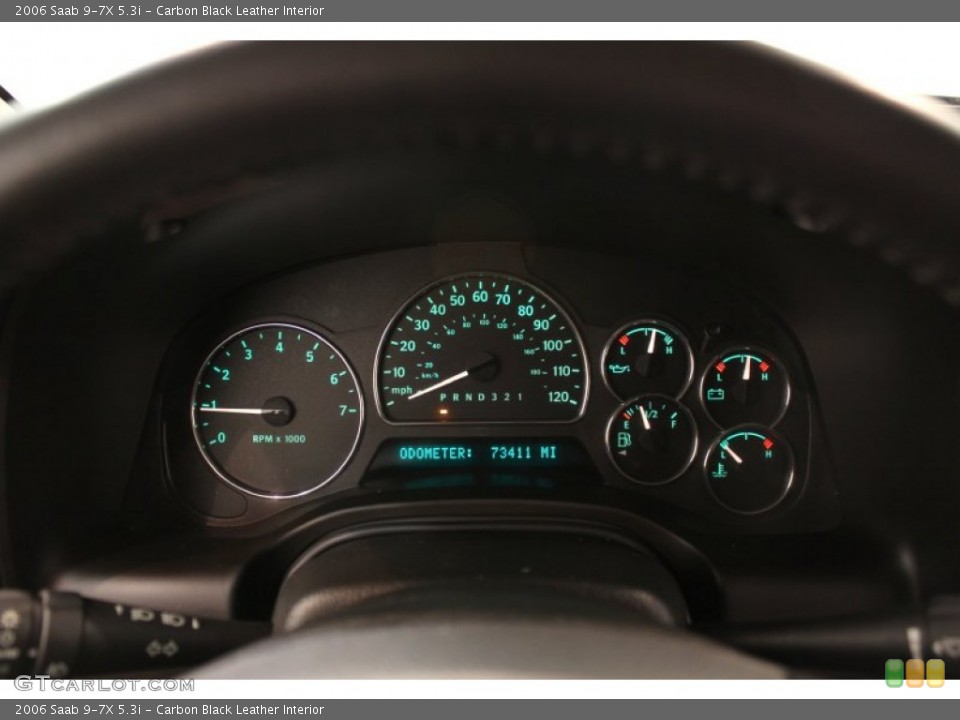 Carbon Black Leather Interior Gauges for the 2006 Saab 9-7X 5.3i #56964201