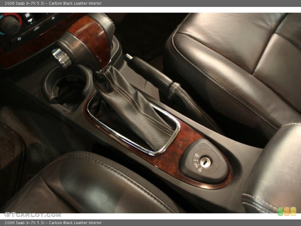 Carbon Black Leather Interior Transmission for the 2006 Saab 9-7X 5.3i #56964251