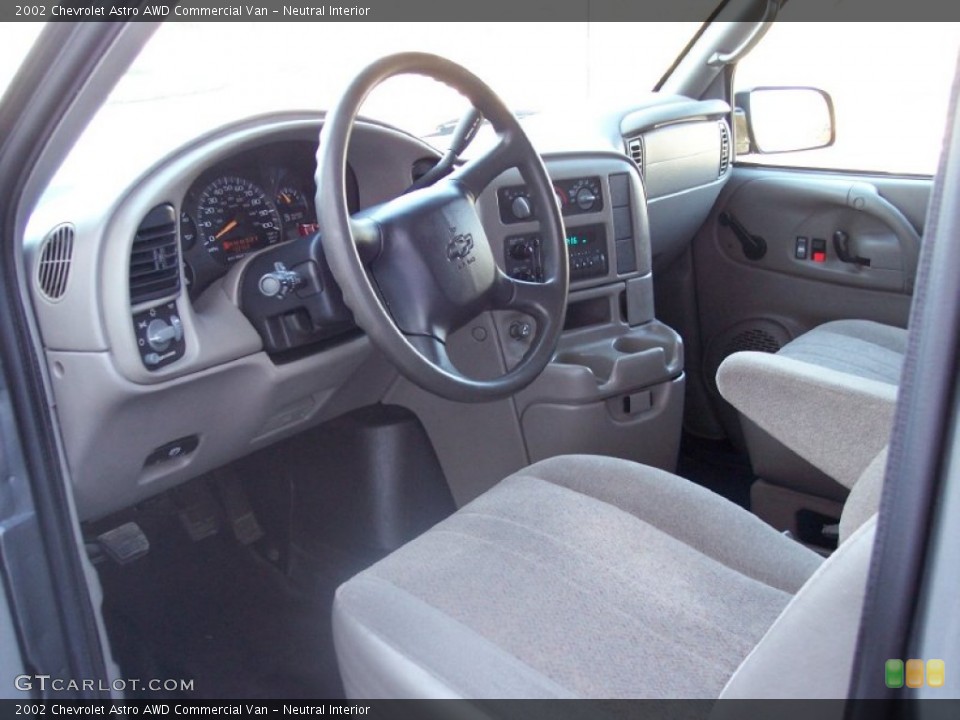 Neutral Interior Photo for the 2002 Chevrolet Astro AWD Commercial Van #56967600