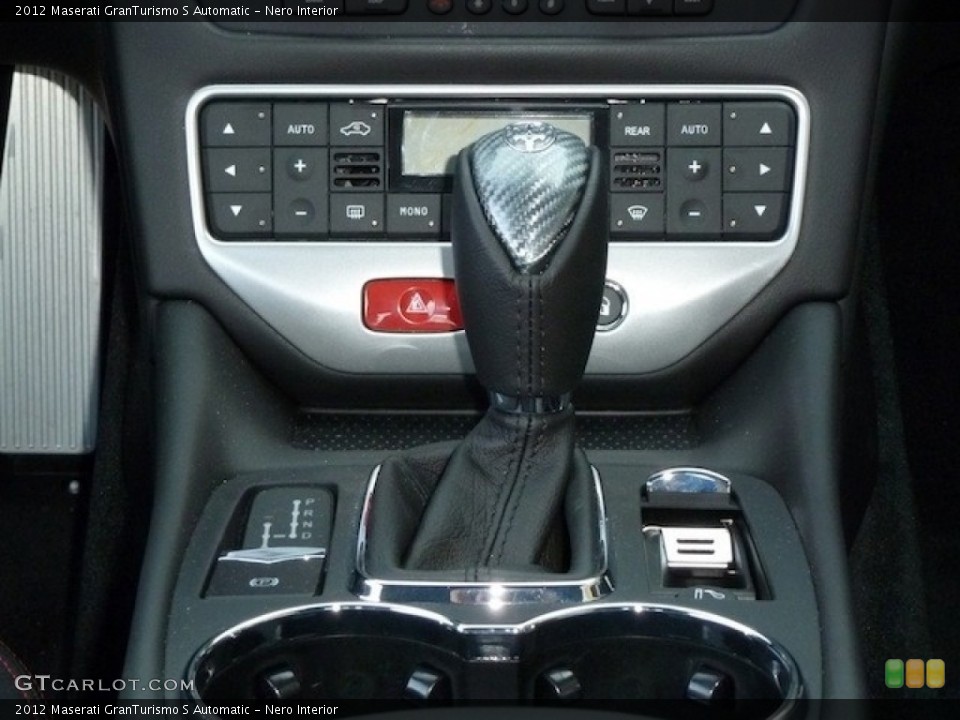 Nero Interior Transmission for the 2012 Maserati GranTurismo S Automatic #56968274