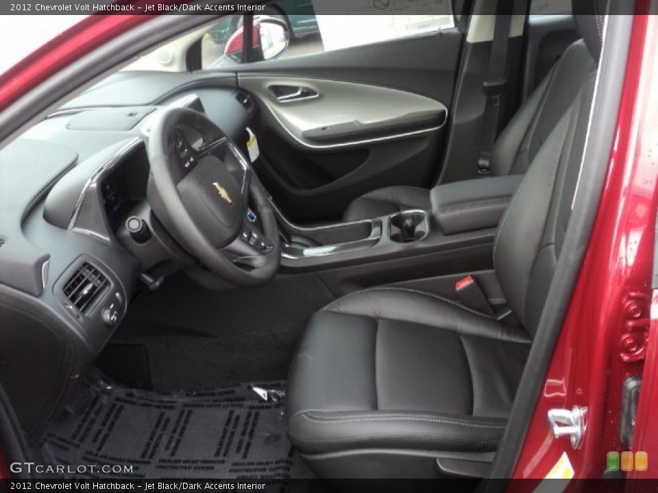Jet Black/Dark Accents Interior Photo for the 2012 Chevrolet Volt Hatchback #56968472