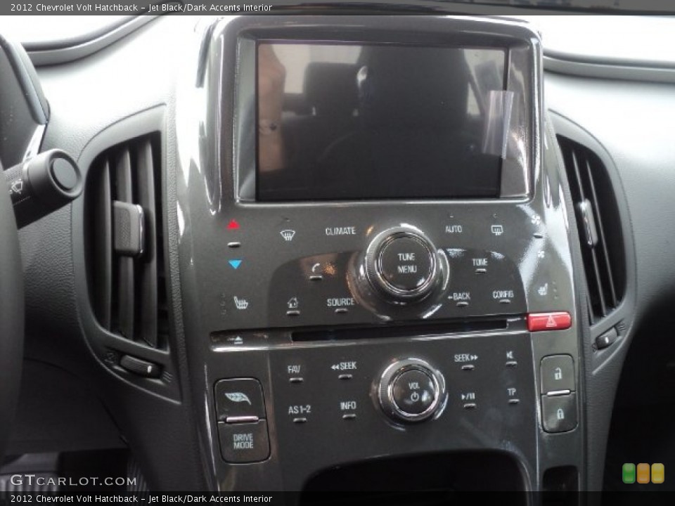 Jet Black/Dark Accents Interior Controls for the 2012 Chevrolet Volt Hatchback #56968490