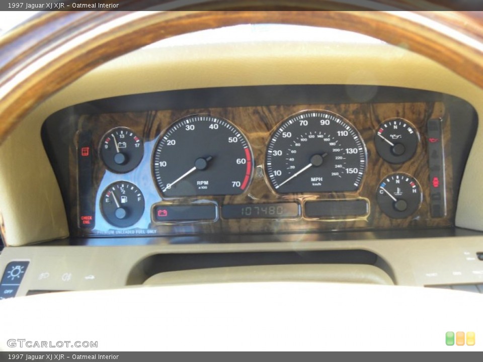 Oatmeal Interior Gauges for the 1997 Jaguar XJ XJR #56969468