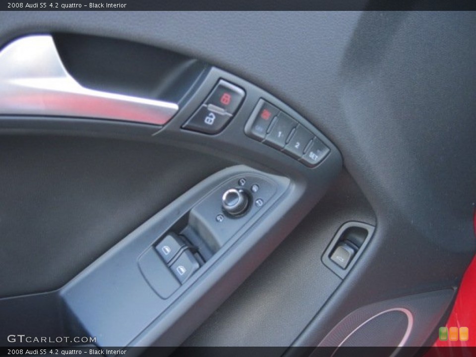 Black Interior Controls for the 2008 Audi S5 4.2 quattro #56971352