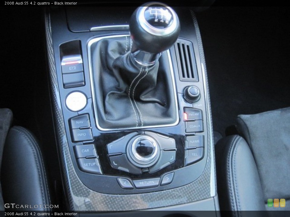 Black Interior Transmission for the 2008 Audi S5 4.2 quattro #56971376