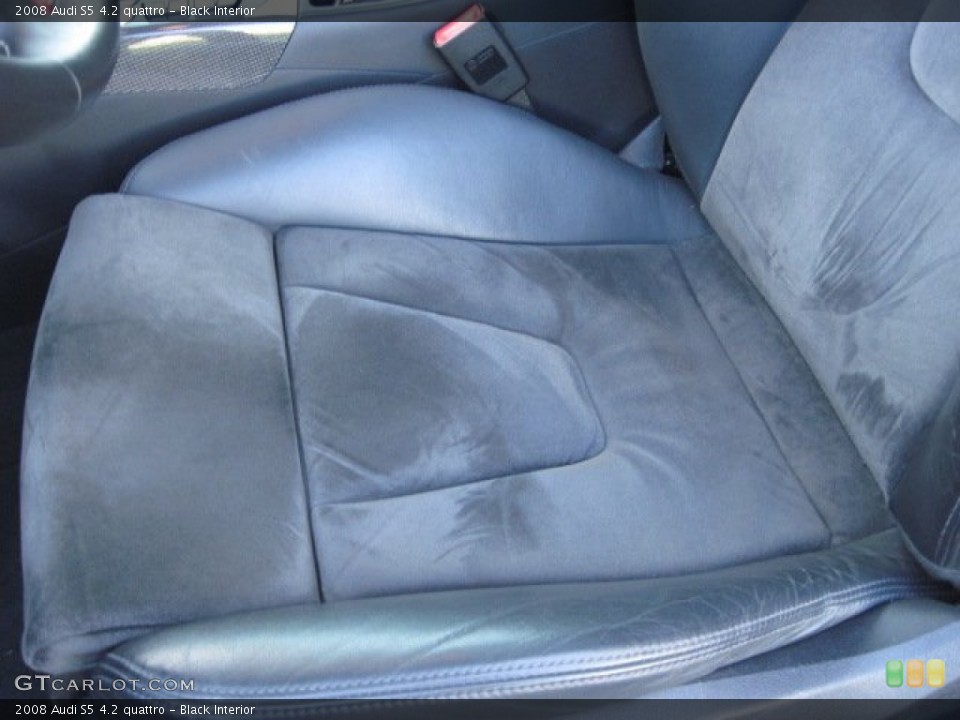 Black Interior Photo for the 2008 Audi S5 4.2 quattro #56971396