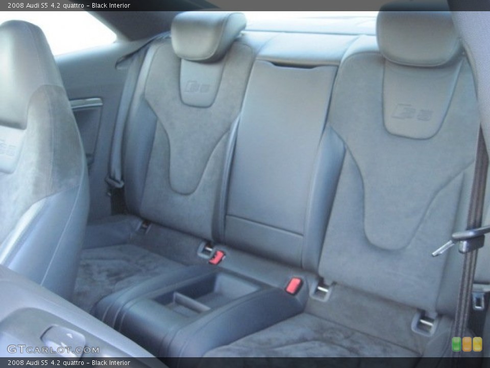 Black Interior Photo for the 2008 Audi S5 4.2 quattro #56971418