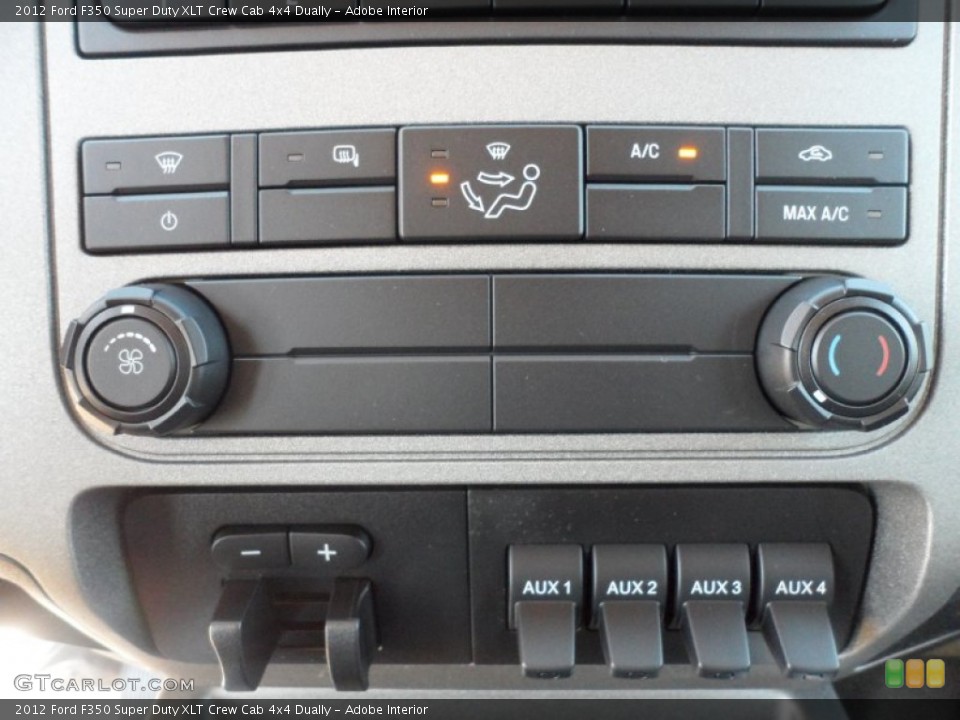 Adobe Interior Controls for the 2012 Ford F350 Super Duty XLT Crew Cab 4x4 Dually #56973314