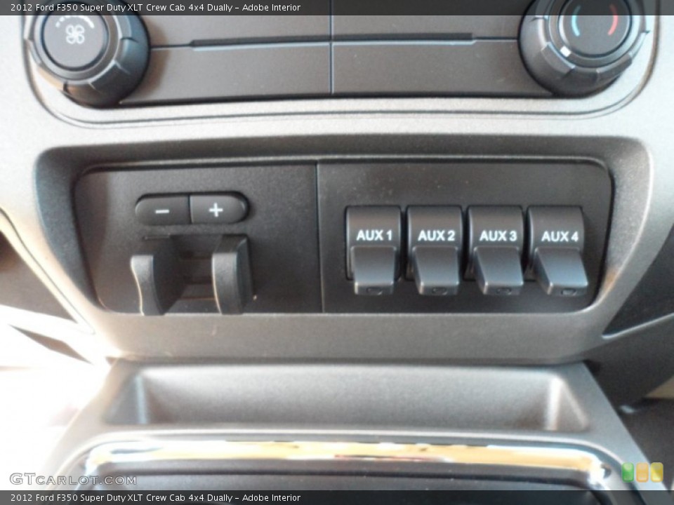 Adobe Interior Controls for the 2012 Ford F350 Super Duty XLT Crew Cab 4x4 Dually #56973317