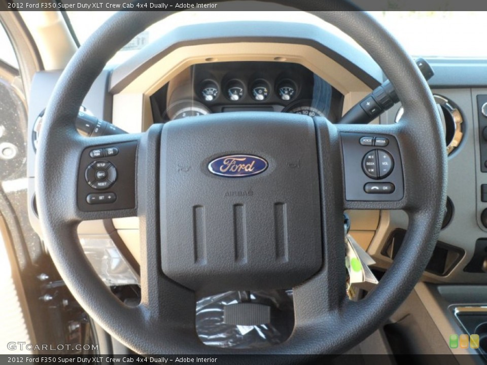 Adobe Interior Steering Wheel for the 2012 Ford F350 Super Duty XLT Crew Cab 4x4 Dually #56973338