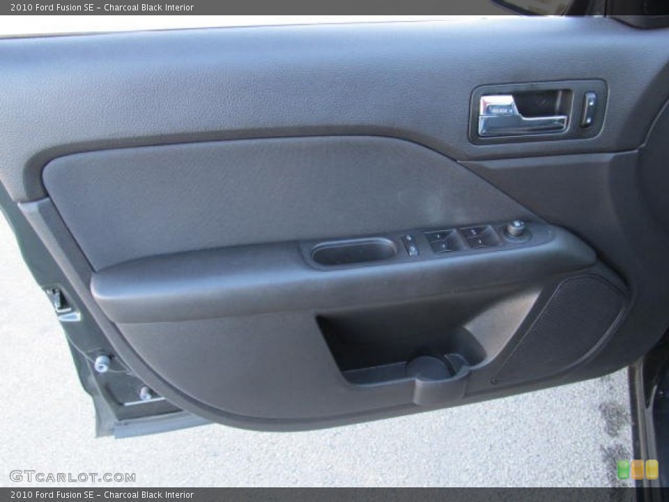 Charcoal Black Interior Door Panel for the 2010 Ford Fusion SE #56975771