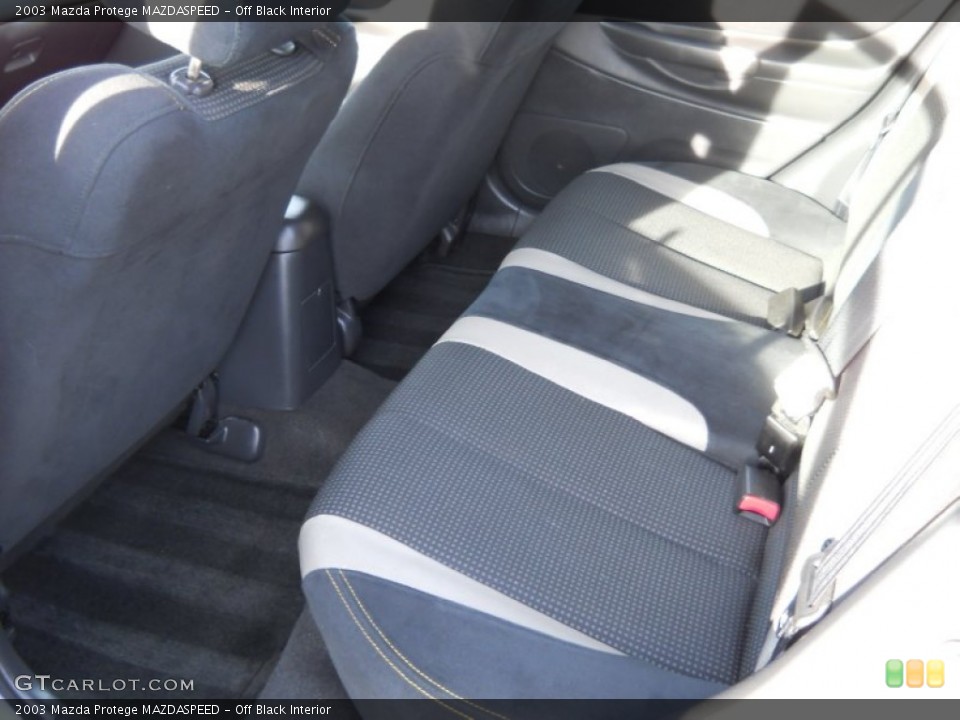 Off Black Interior Photo for the 2003 Mazda Protege MAZDASPEED #56976296