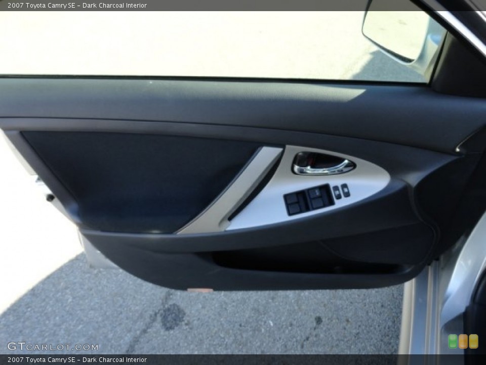 Dark Charcoal Interior Door Panel for the 2007 Toyota Camry SE #56978720
