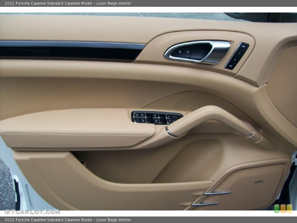 Luxor Beige Interior Door Panel for the 2012 Porsche Cayenne  #56981149
