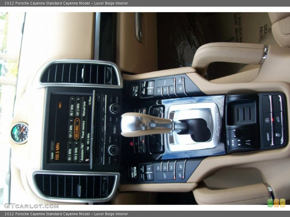 Luxor Beige Interior Transmission for the 2012 Porsche Cayenne  #56981180