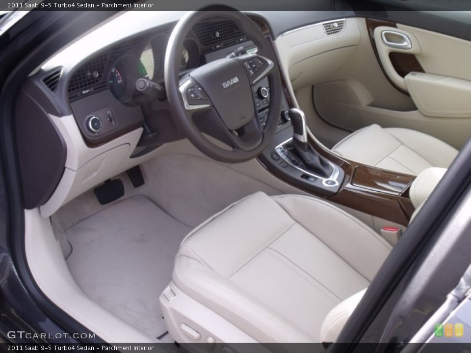 Parchment Interior Photo for the 2011 Saab 9-5 Turbo4 Sedan #56982458