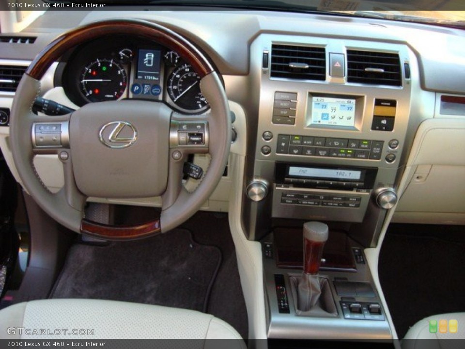 Ecru Interior Dashboard for the 2010 Lexus GX 460 #56983668