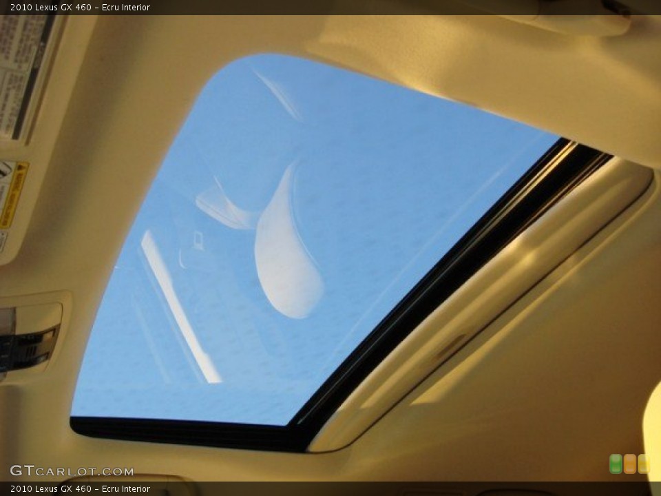 Ecru Interior Sunroof for the 2010 Lexus GX 460 #56983712