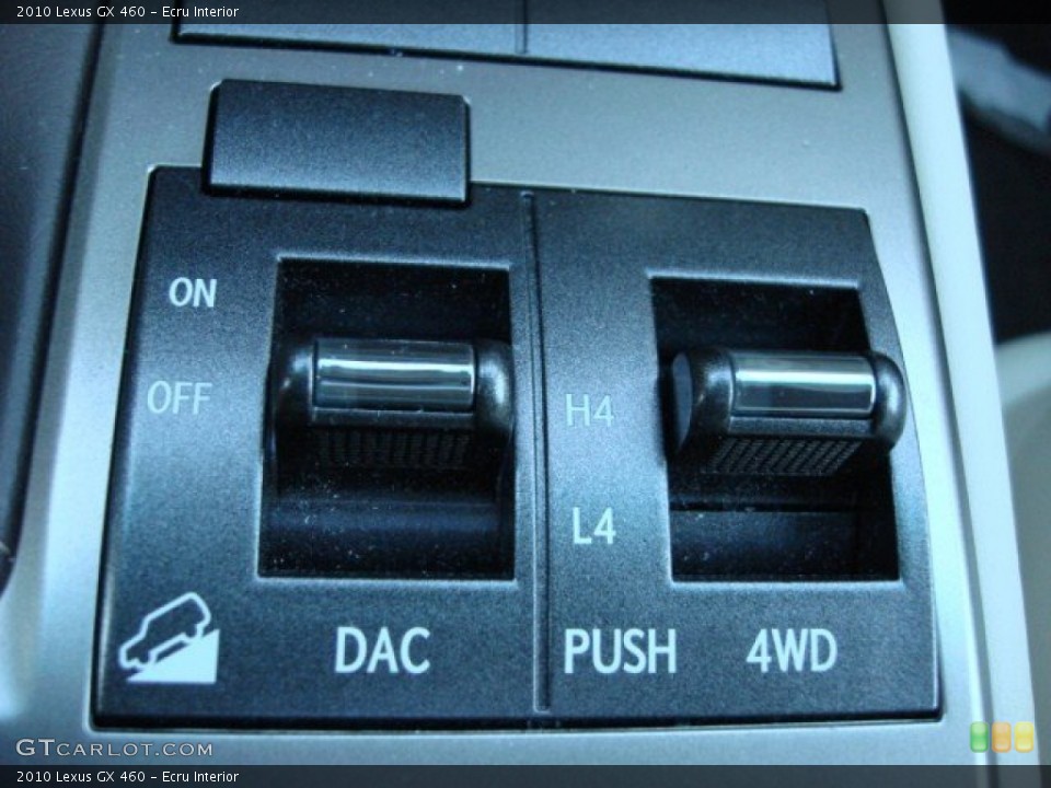 Ecru Interior Controls for the 2010 Lexus GX 460 #56983763