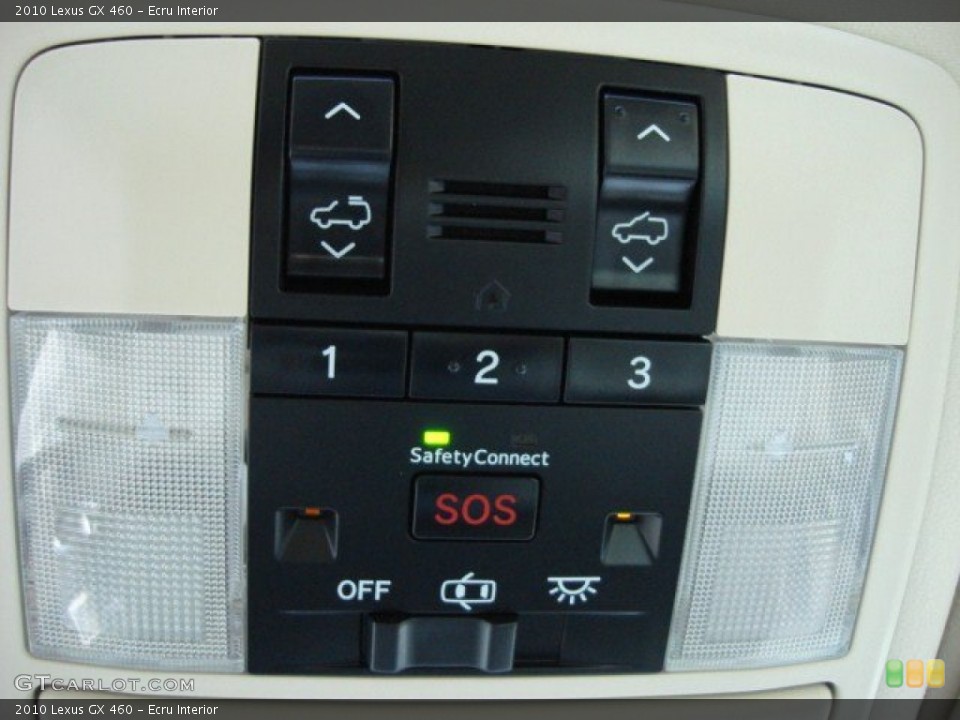 Ecru Interior Controls for the 2010 Lexus GX 460 #56983814
