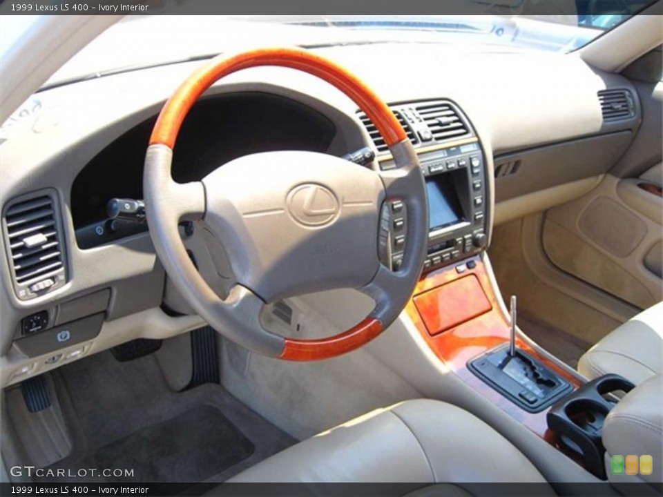 Ivory Interior Dashboard for the 1999 Lexus LS 400 #56984582