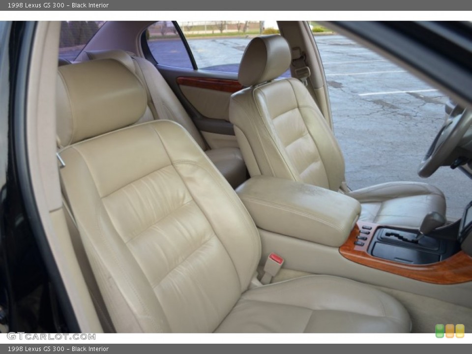 Black Interior Photo for the 1998 Lexus GS 300 #56989772