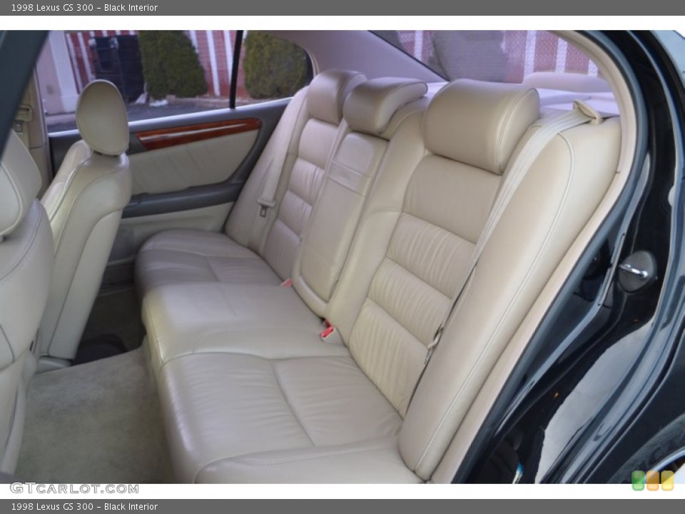 Black Interior Photo for the 1998 Lexus GS 300 #56989781