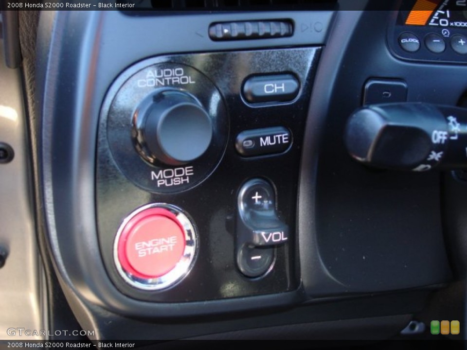 Black Interior Controls for the 2008 Honda S2000 Roadster #56992178