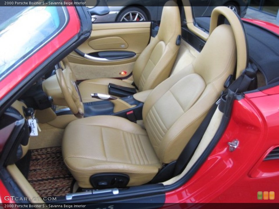 Savanna Beige Interior Photo for the 2000 Porsche Boxster S #56993645