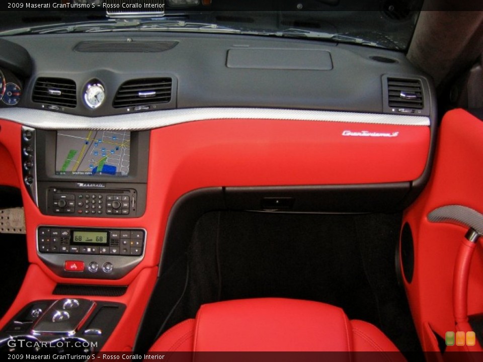 Rosso Corallo Interior Dashboard for the 2009 Maserati GranTurismo S #56996434