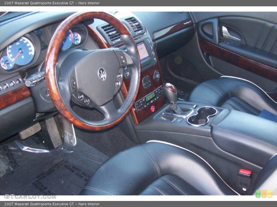 Nero Interior Photo for the 2007 Maserati Quattroporte Executive GT #56996762