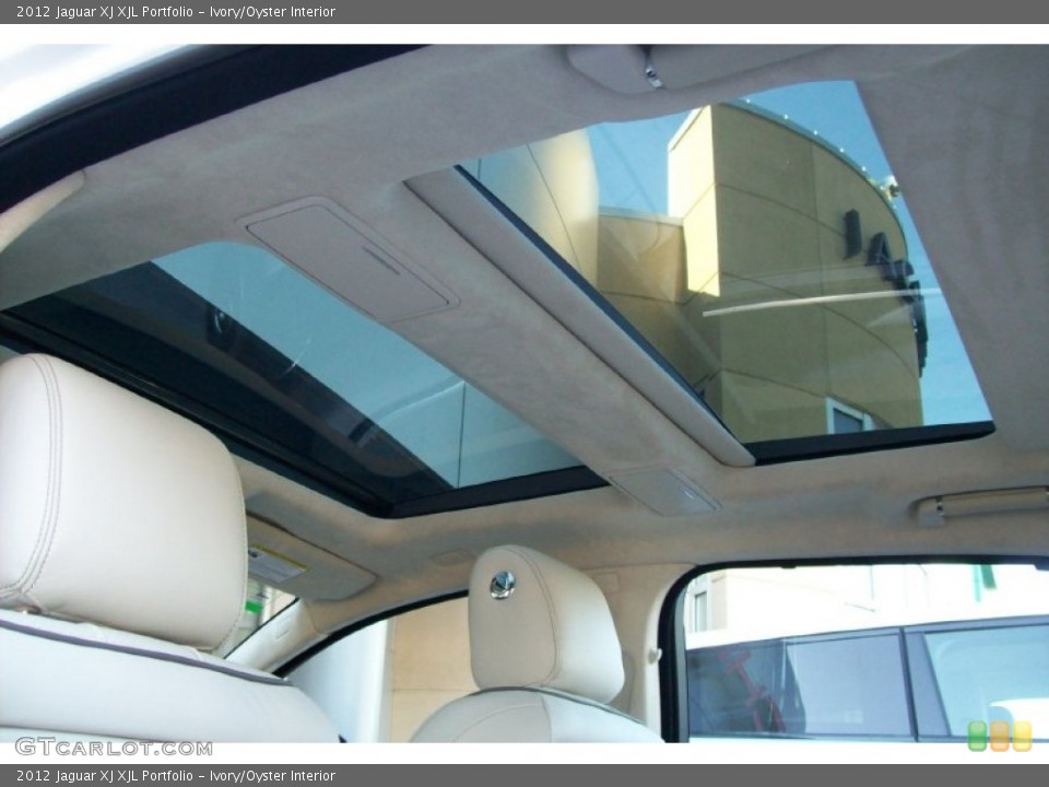 Ivory/Oyster Interior Sunroof for the 2012 Jaguar XJ XJL Portfolio #56997259
