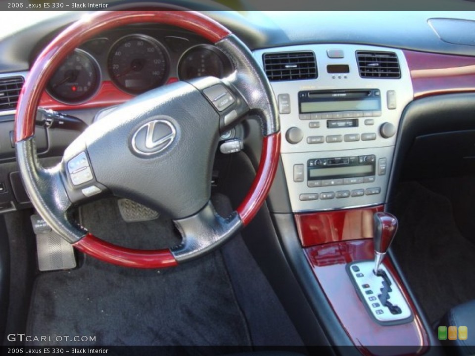 Black Interior Dashboard for the 2006 Lexus ES 330 #56997923
