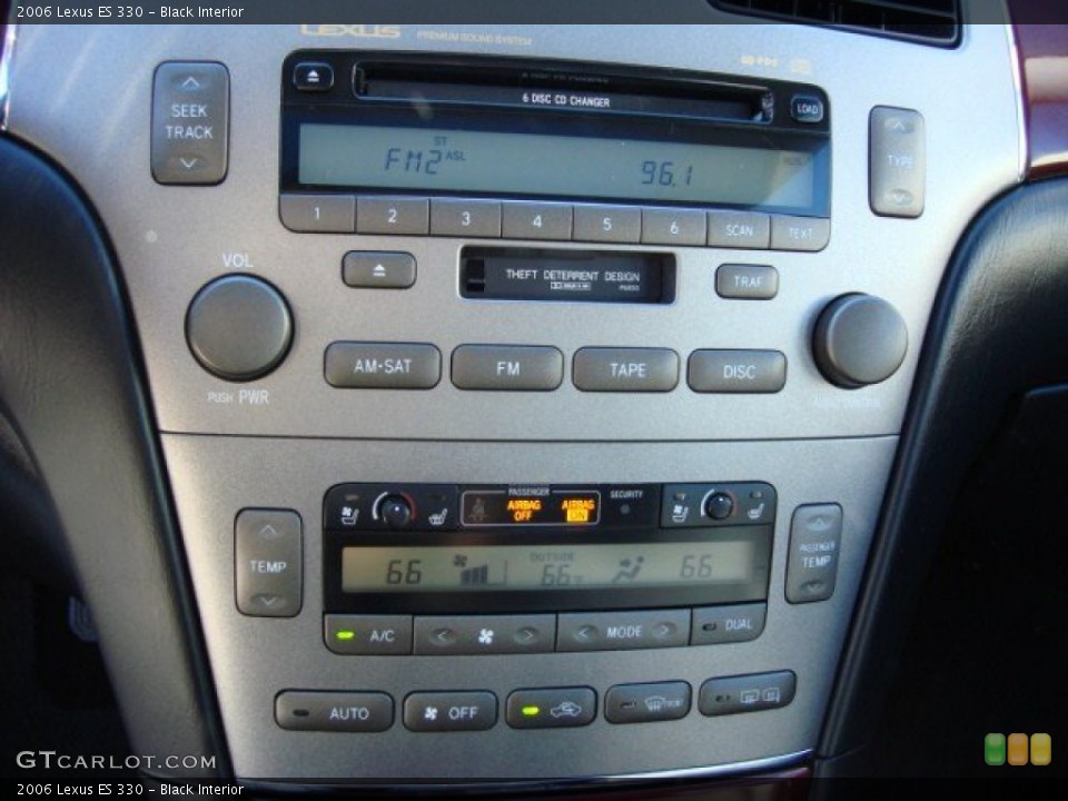 Black Interior Controls for the 2006 Lexus ES 330 #56997932