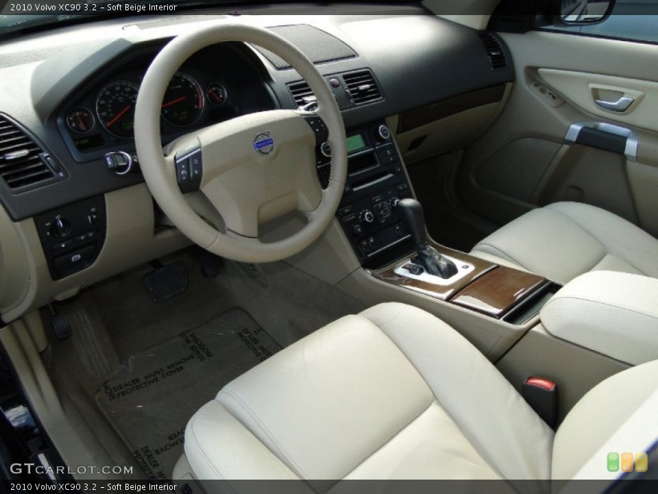 Soft Beige Interior Dashboard for the 2010 Volvo XC90 3.2 #56999431