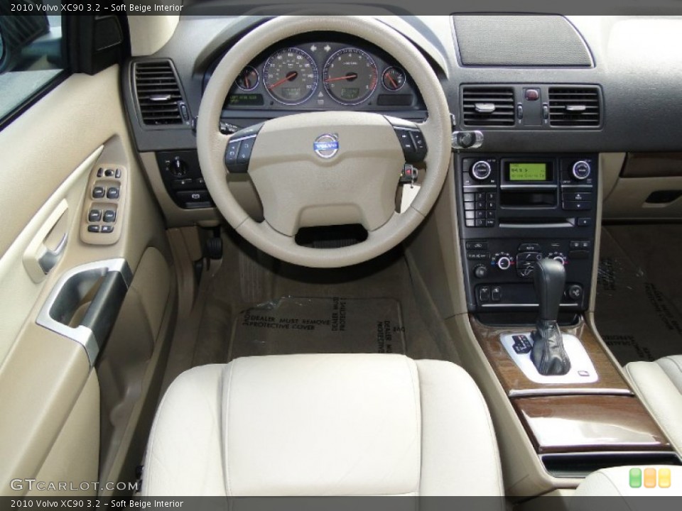 Soft Beige Interior Dashboard for the 2010 Volvo XC90 3.2 #56999511