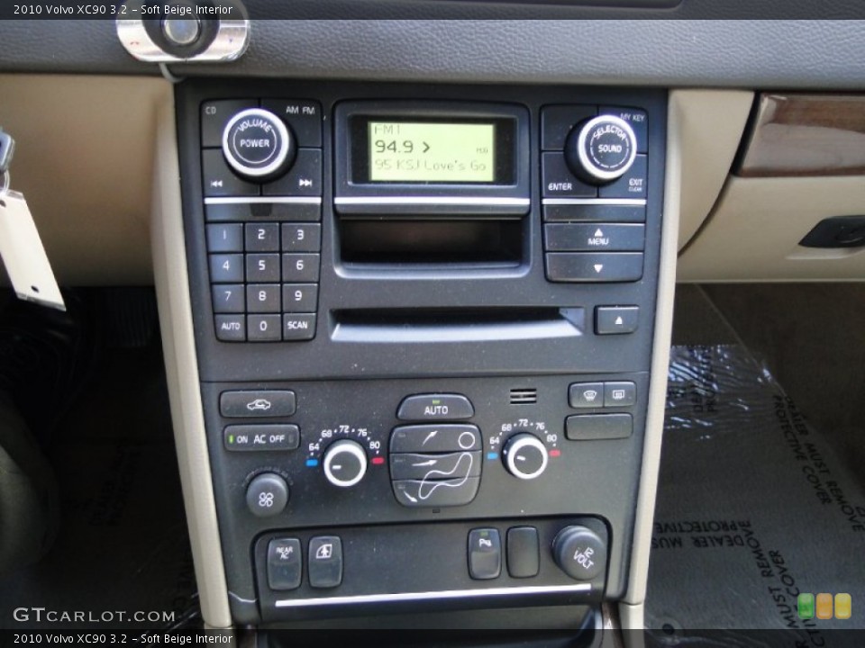 Soft Beige Interior Controls for the 2010 Volvo XC90 3.2 #56999520